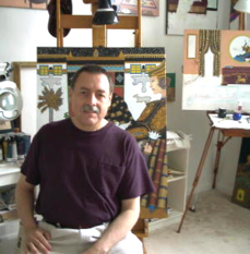Tony In His Studio